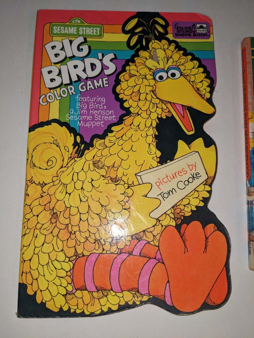 Vintage Sesame Street & Winnie the Pooh Board Book